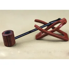 Винтаж Enchase деревянный курительная трубка табака сигарет курительные трубки прочный кальянные принадлежности