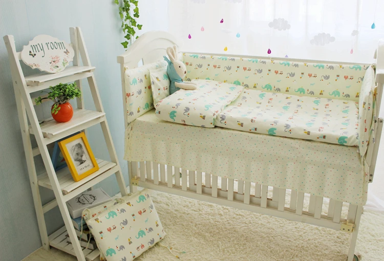 Ангел Сад детская кровать вокруг детская кровать детское постельное белье постельные принадлежности новый хлопок