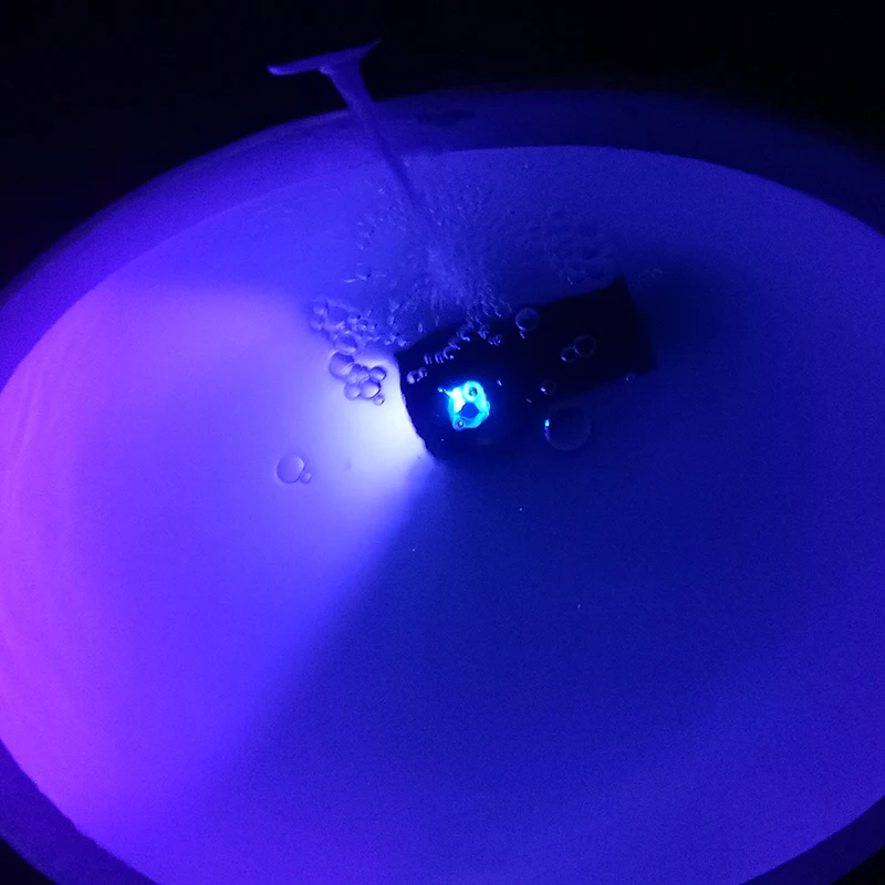 Lanterna de Mergulho l2 + 4 Poderosa r 4 Luz uv Led Tocha Subaquática Fotografia Vídeo Mergulho Lanterna Lâmpada Linterna 30000lm 10 * Xml 29 Luzes e Iluminação
