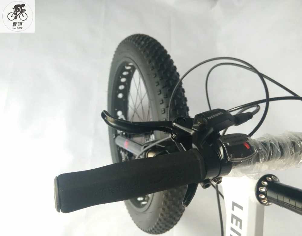 Clearance KALOSSE Soft-tail Frame  snow folding   bike   21/24/27/30 speed   Fat bicycle ,  26*4.0 inch  beach mountain bike 15