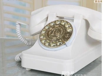 

classical fashion antique Fixed telephone vintage rotating Dial numbers phone