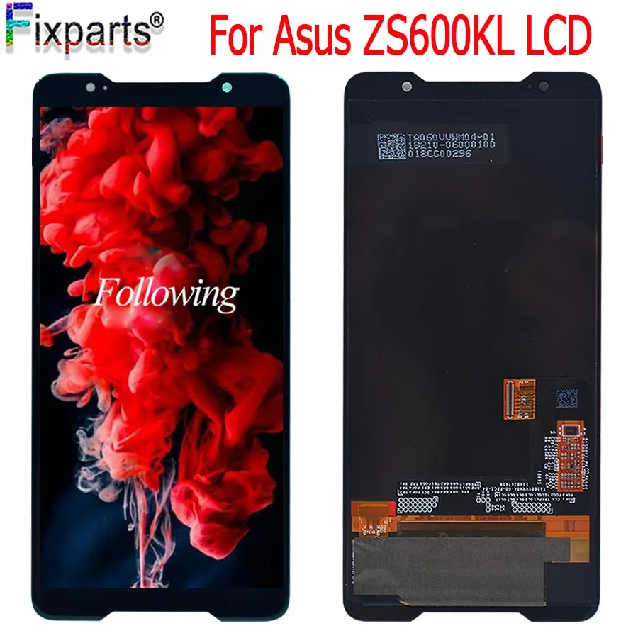 

AMOLED Screen 6.0" For ASUS ZS600KL LCD Display Digitizer Touch Panel Screen Assembly 100% Tested For ASUS ROG Phone ZS600KL LCD