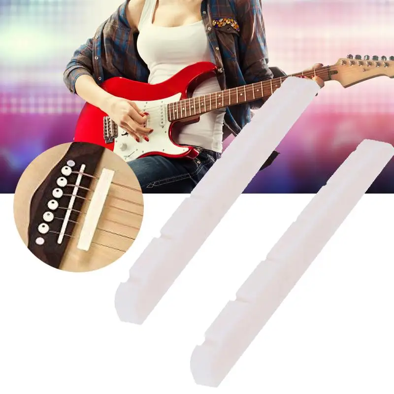 42mm Bone Nut Electric Guitar Excellent Music Musical Guitars Parts