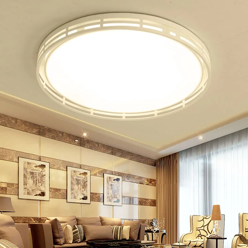 Dimmable Modern Led Ceiling Lamp Round Ceiling Light For ...