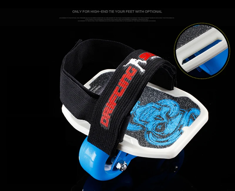 Twolions ABS Drift Board For Freeline Roller Road Drift Skates Antislip Skateboard Deck Freeline Skates Wakeboard