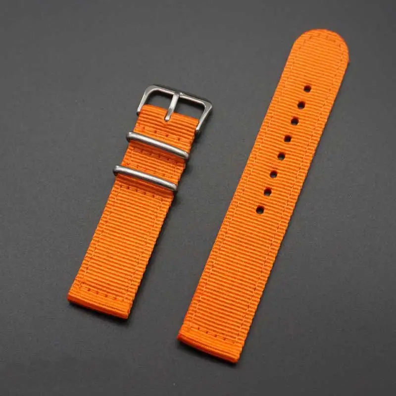 waterproof 20mm nylon watch strap canvas 22mm watch band 18mm nato strap