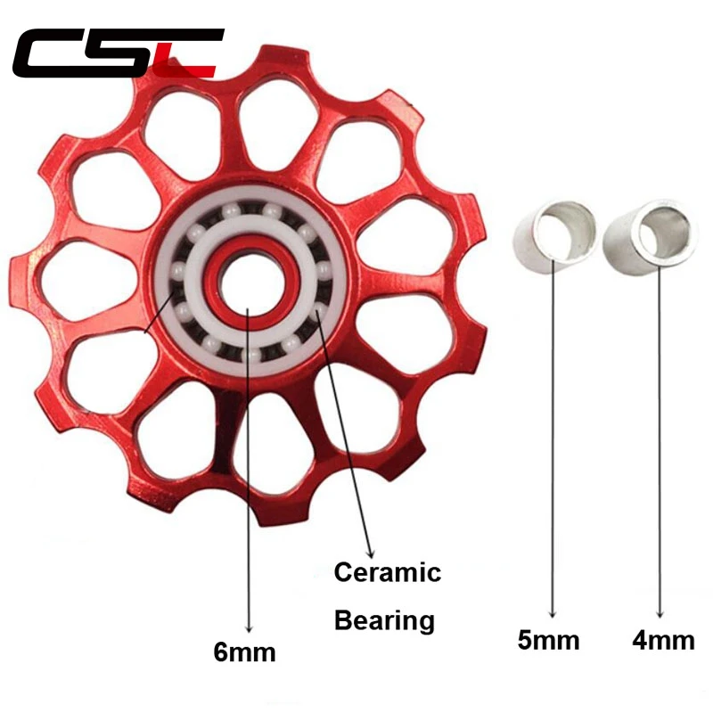 8 T 10 T 11 T 12 T 13 T 14 T 15 T 16 T 17 T велосипедный керамический подшипник задний переключатель Jockey колеса дороги руководство по маунтинбайку запчасти для велосипеда