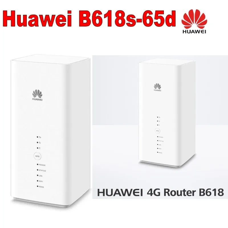 10 шт./партия новый разблокированный маршрутизатор Huawei B618 4G LTE 600 Мбит/с CPE с портом