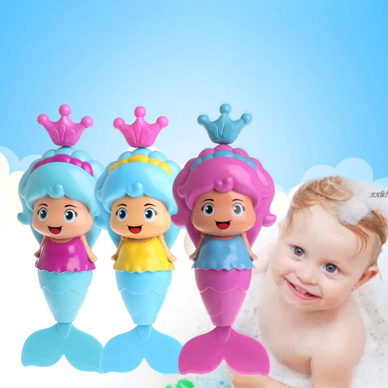 wind up mermaid bath toy