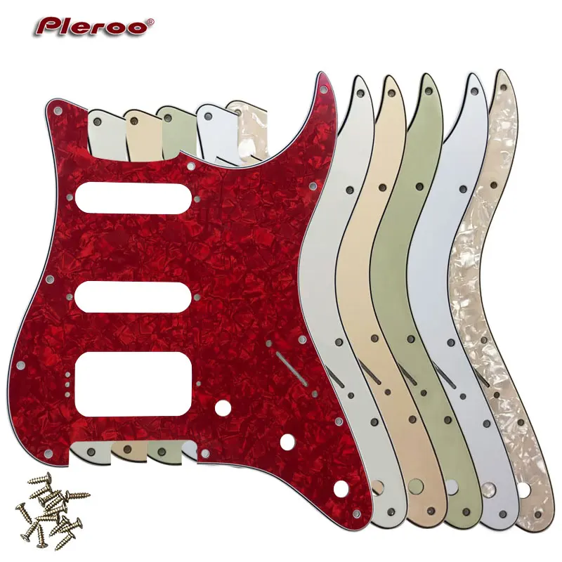 Качественные гитарные детали для США Fd 11 винтовых отверстий MIM Startocaster HSS SSH Humbucker