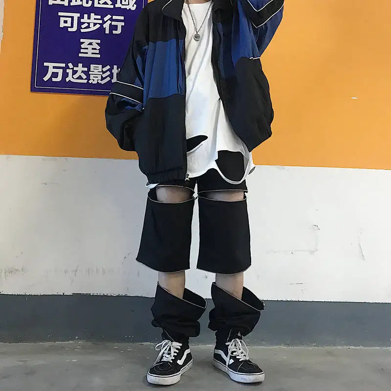 

2019 Zipper Pencil Pants High Waist Women Fall Black Fashion Slim Casual Trousers Female Pantalones Mujer Cool Hip Hop Pants