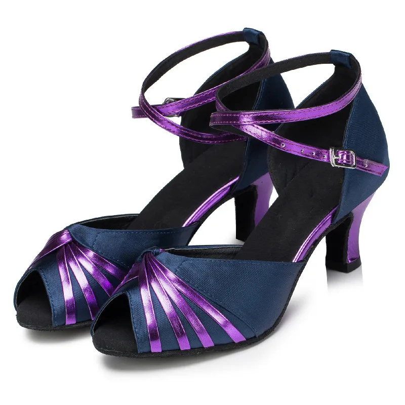 purple salsa shoes