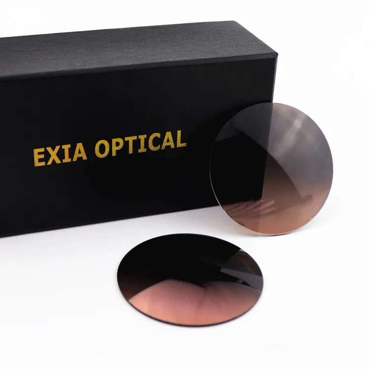 Градиентные линзы для солнцезащитных очков оптическая линза HMC EXIA Mineral 1 523 цвет
