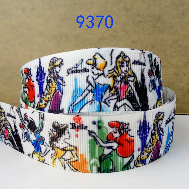 

Free shipping 2016 new arrival ribbons Hair Accessories ribbon 10 yards printed grosgrain ribbons 9370