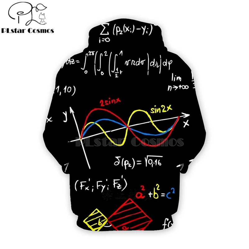 PLstar Космос забавные физика формула Математика 3d толстовки/кофты/с длинным рукавом печати бренд тройник зима унисекс Streetwear-3