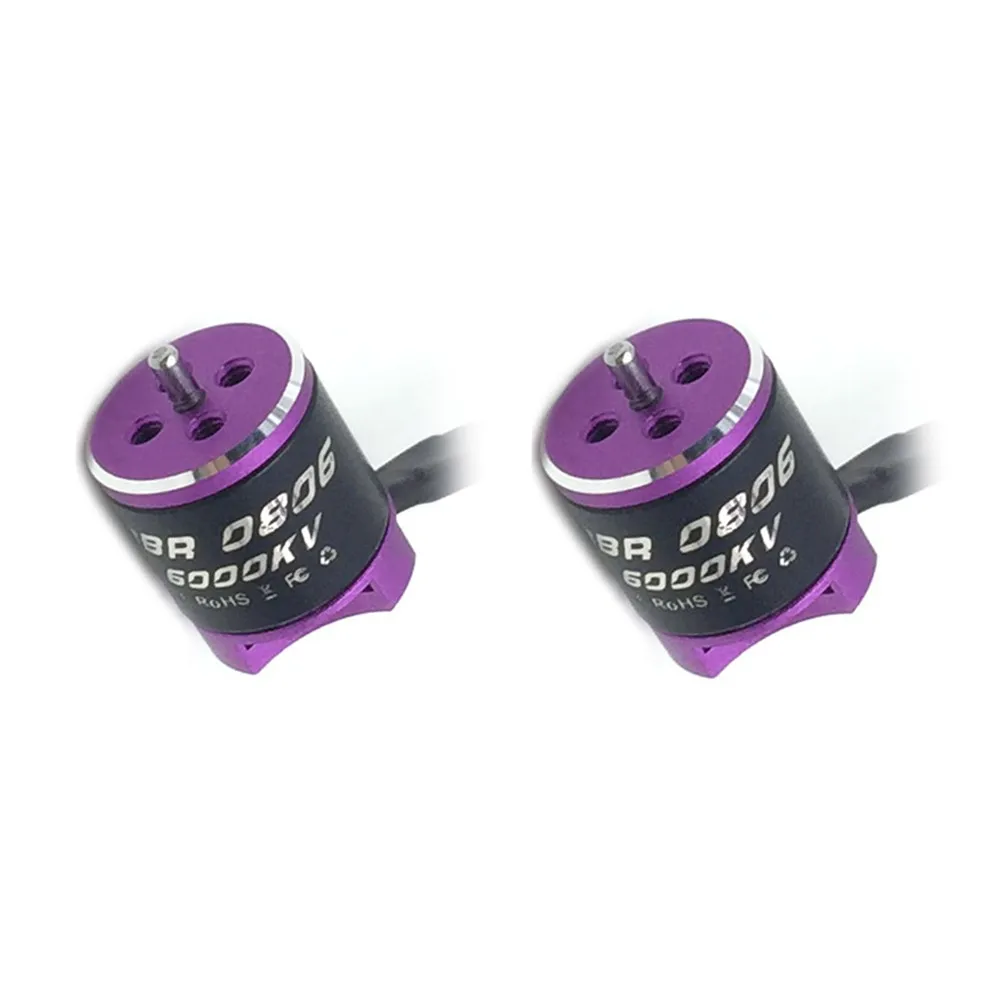 

3BHOBBY BBB 3B-R Racing Brushless Motor 0806 6200KV 7500KV Lipo 2S - 3S ESC 6A - 12A Suit For 60mm - 90mm FPV Drone Frame Kit