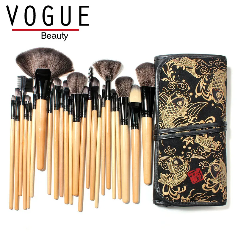 Japan Style Pro makeup brushes 32/24 PCS pincel de maquiagem make up