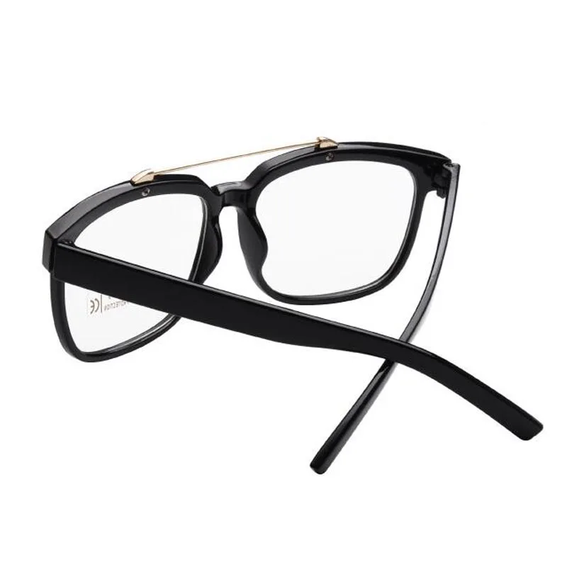 Модные дизайнерские очки оправа Ретро оправа для очков мужские/женские металлические стрелы закрытые очки оправа очки
