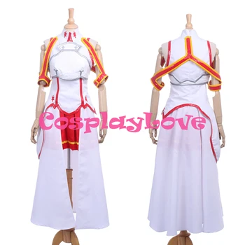 

Custom Made Japanese Anime Sword Art Online Asuna Yuuki Cosplay Costume