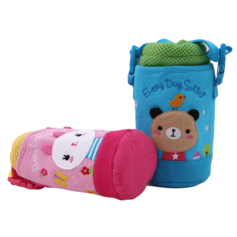 Child Baby Food Feeding Cup Water Bottle Thermal Bag Keep Warm Thermol