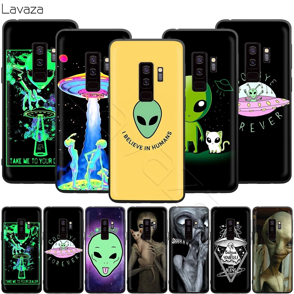 Забавный чехол Alien для Samsung Galaxy S20 S10 S9 S8 S7 S6 Plus Note 9 8 M30 M20 M10 Edge Lite Ultra | Мобильные
