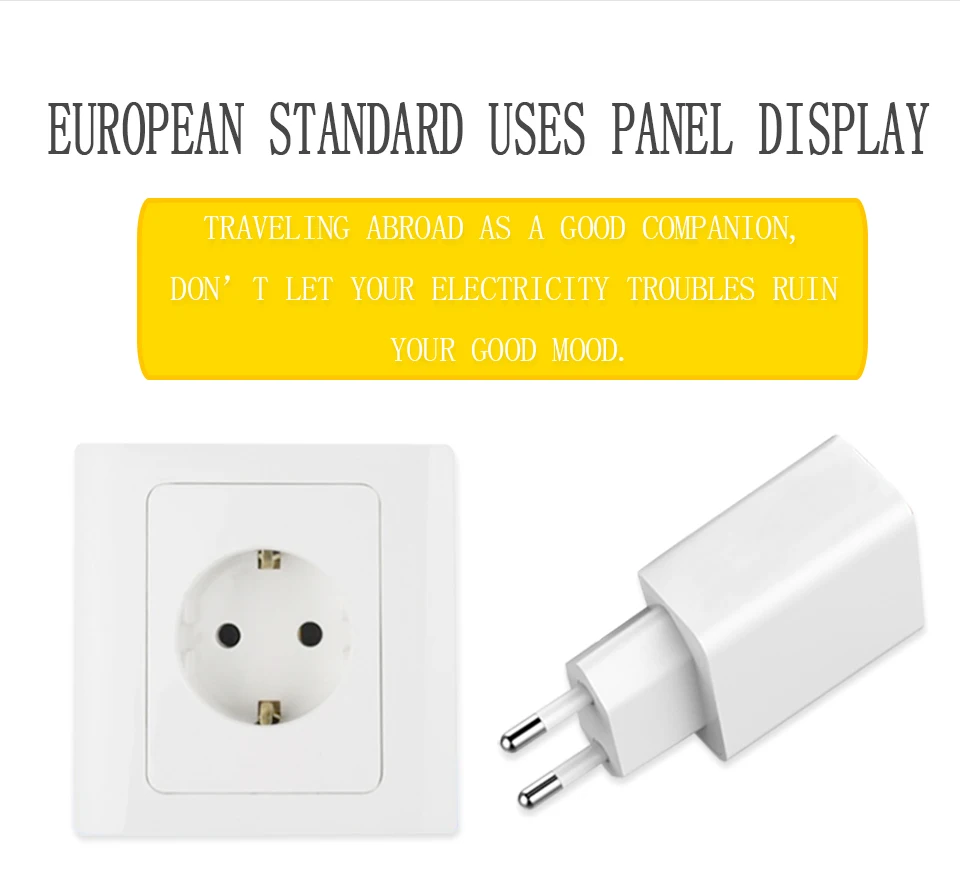 5V1A USB EU Charger Travel In Europe France Germany Korea Sweden Wall charger EU Adapter Plug Electronic Device Charging (9)