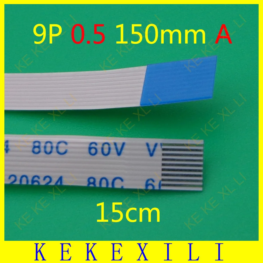 2pcsNewFFCFPCflatflexiblecable9PIN05mmpitch9pinForwardLength150mm.jpg