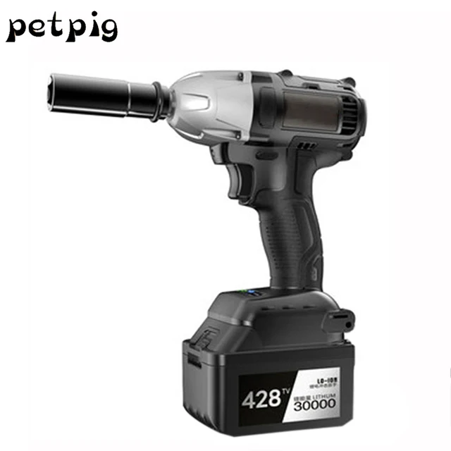 Petpig Car Repair Tool Socket Wrench Cordless Electric Impact Petpig Car Repair Tool Socket Wrench Cordless Electric Impact Drill Battery Brushless Torque Wrenchs In Wrenches From Tools On