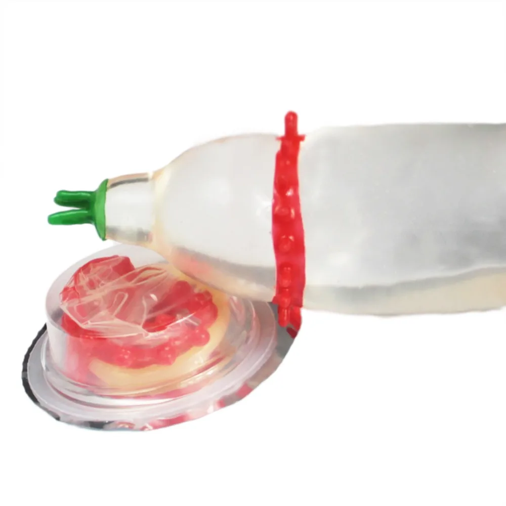 hc030Delay Extender Condoms Reusable Sleeve (13)