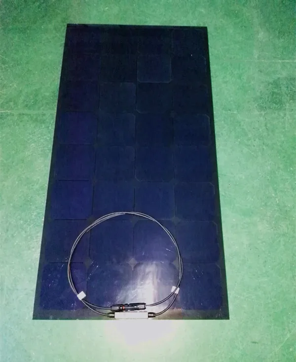 

New upgrade car solar panels, multiple protection more secure and assured, 100w semi-flexible solar panels