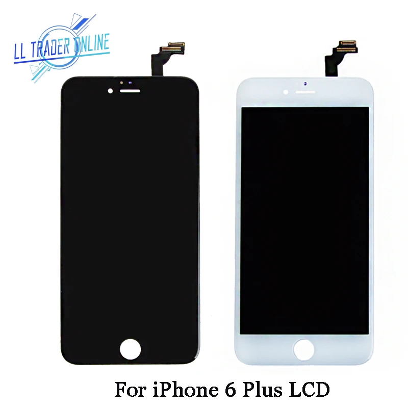 

LL TRADER Black/White LCD For iPhone 6 Plus LCD Screen Display iphone6 Plus LCD Touch Screen Replacement Assembly Digitizer+Tool