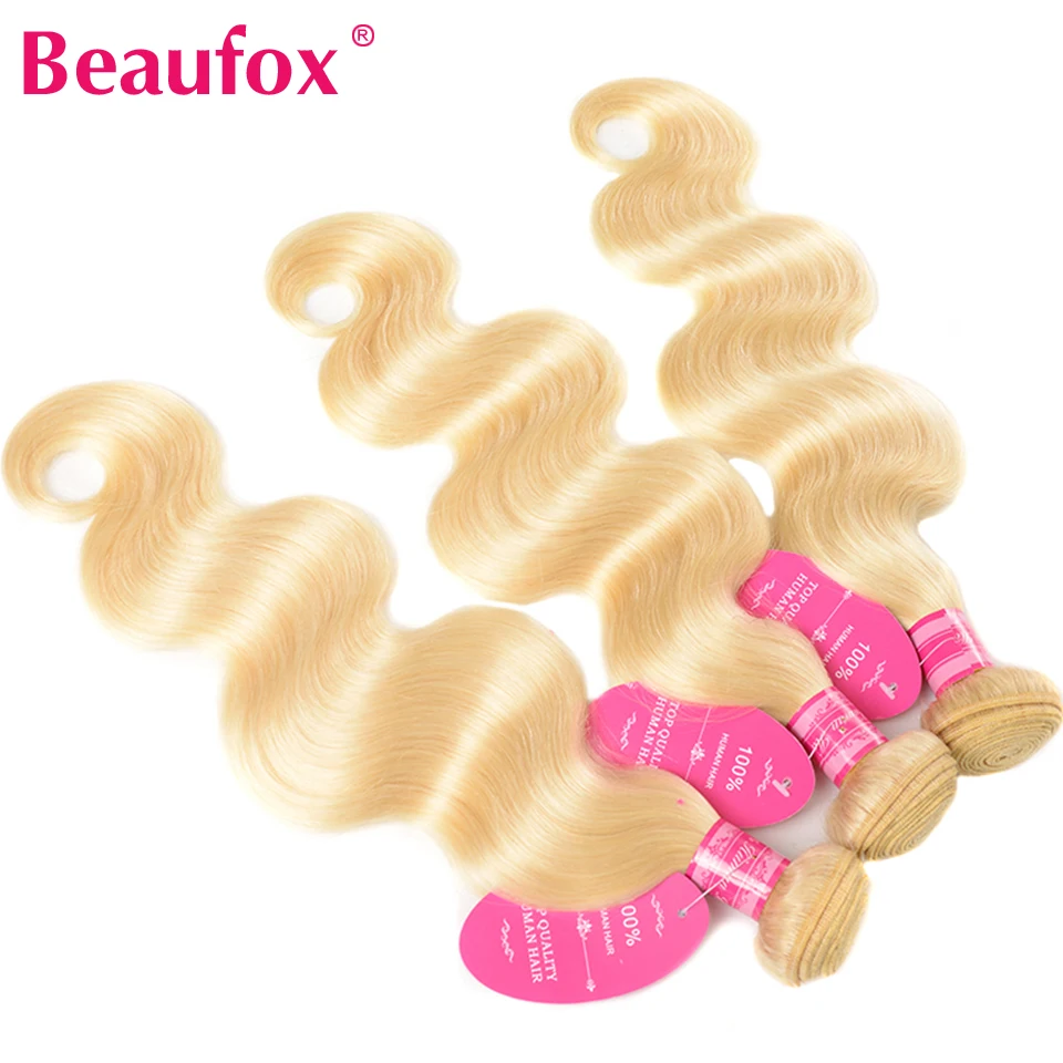 Beaufox 613 Blonde Bundles With Closure Malaysian Body Wave Human Hair Bundles With Closure 613 Hair Bundles With Closure Remy Beaufox 613 Blonde Bundles With Closure Malaysian Body Wave Human Hair Bundles With Closure 613 Hair Bundles With Closure Remy