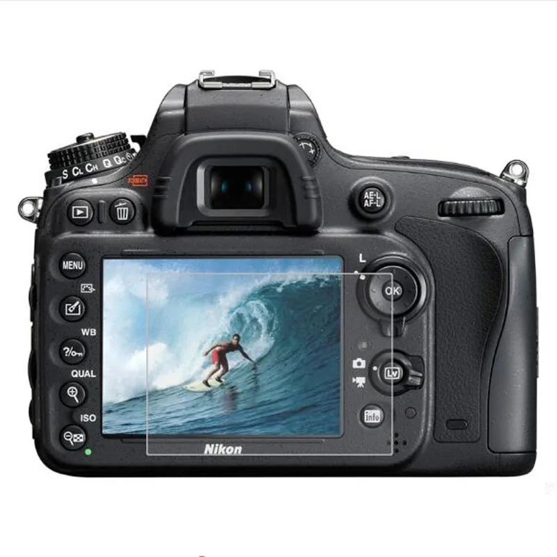 Закаленное защитное стекло для камеры Nikon D5 D500 D600 D610 D7100 D7200 D750 D780 D800 D800E D810 D850 |