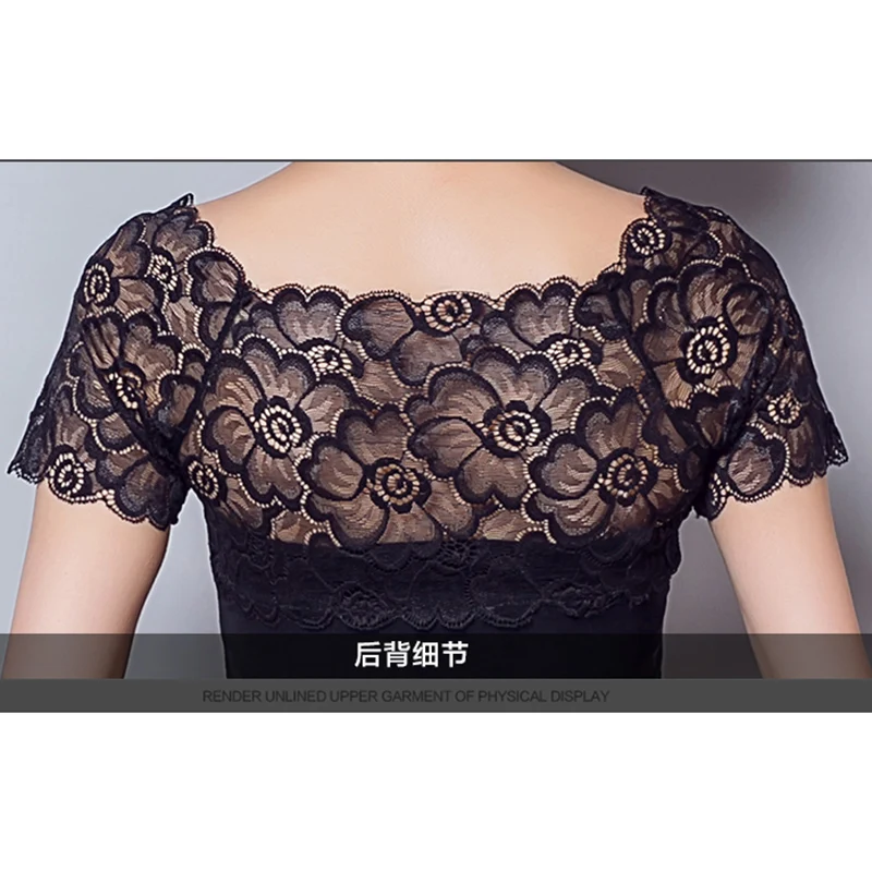 Chemise Femme sexy v-cuello mujer Tops moda 2018 Encaje ropa mujer negro blusa patchwork ropa casual ropa mujer blusa