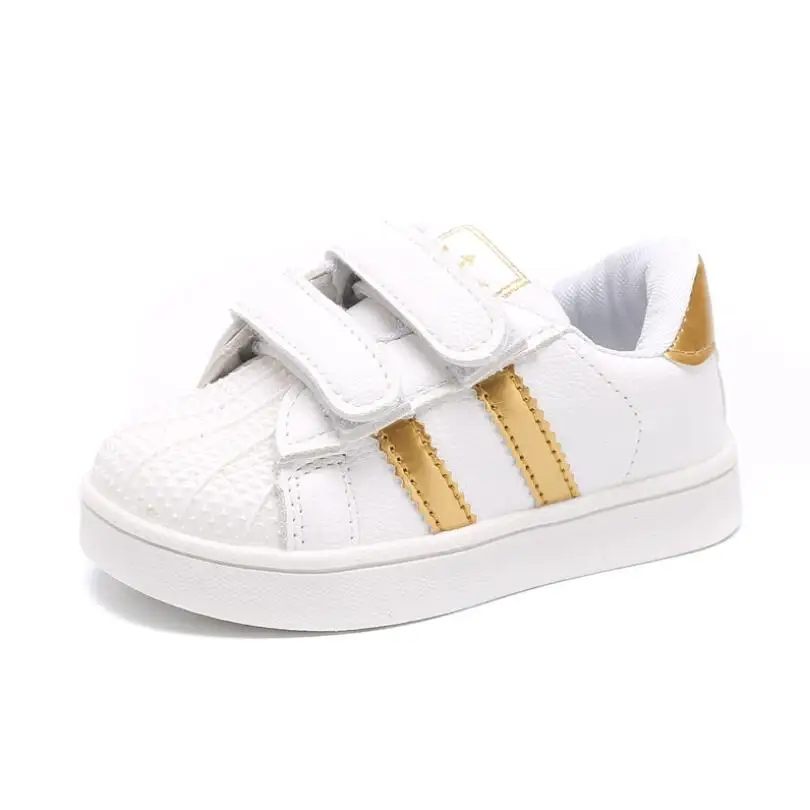 

2019 spring summer children's fashion sneakers new boys girls sprt shoes shellfish sneakers casual white shoes for kids