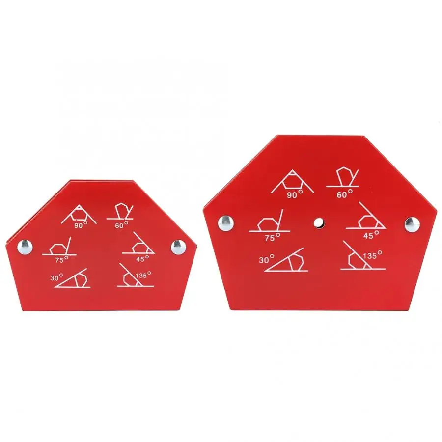 1 шт. под разными углами шесть сторон сварочный магнит держатель 90/60/75/45/30/135 градусов стрелки Магнитный сварочный аппарат для крепления
