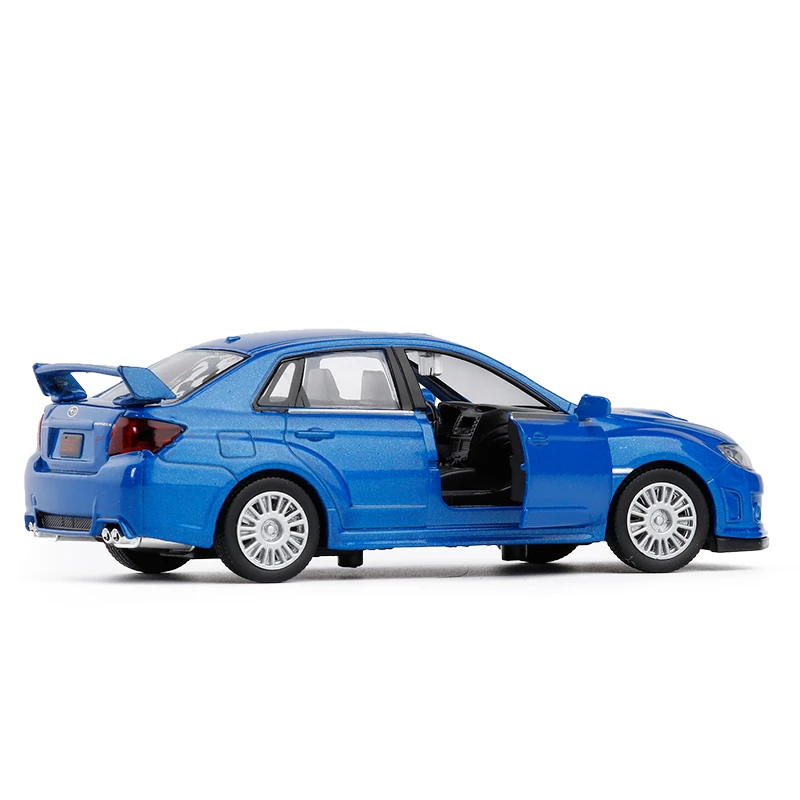 Высокая симуляция 1:36 весов 2011 Subaru Impreza купе металлические откатные машины с WRC STI 2