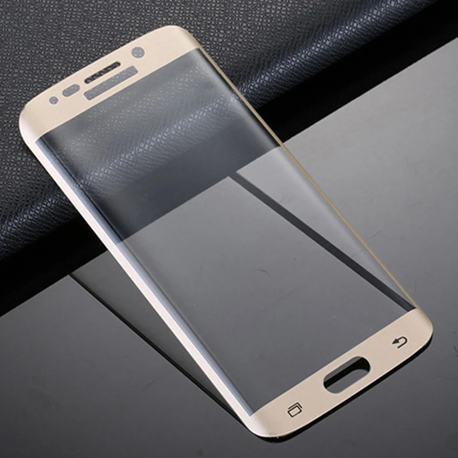 Защитное 3d стекло изогнутое закаленное для Samsung Galaxy S6 Edge Plus/Samsung 9H|Защитные стёкла