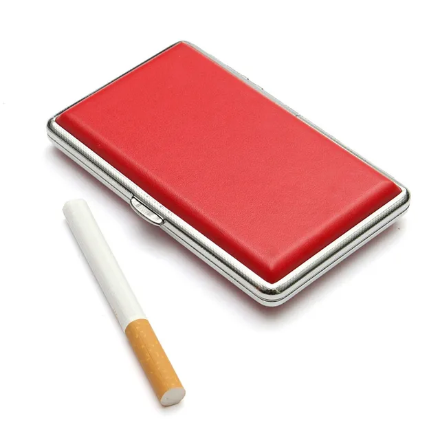 Buy Cigarette Case Pocket box 7 Solid Colors Leather