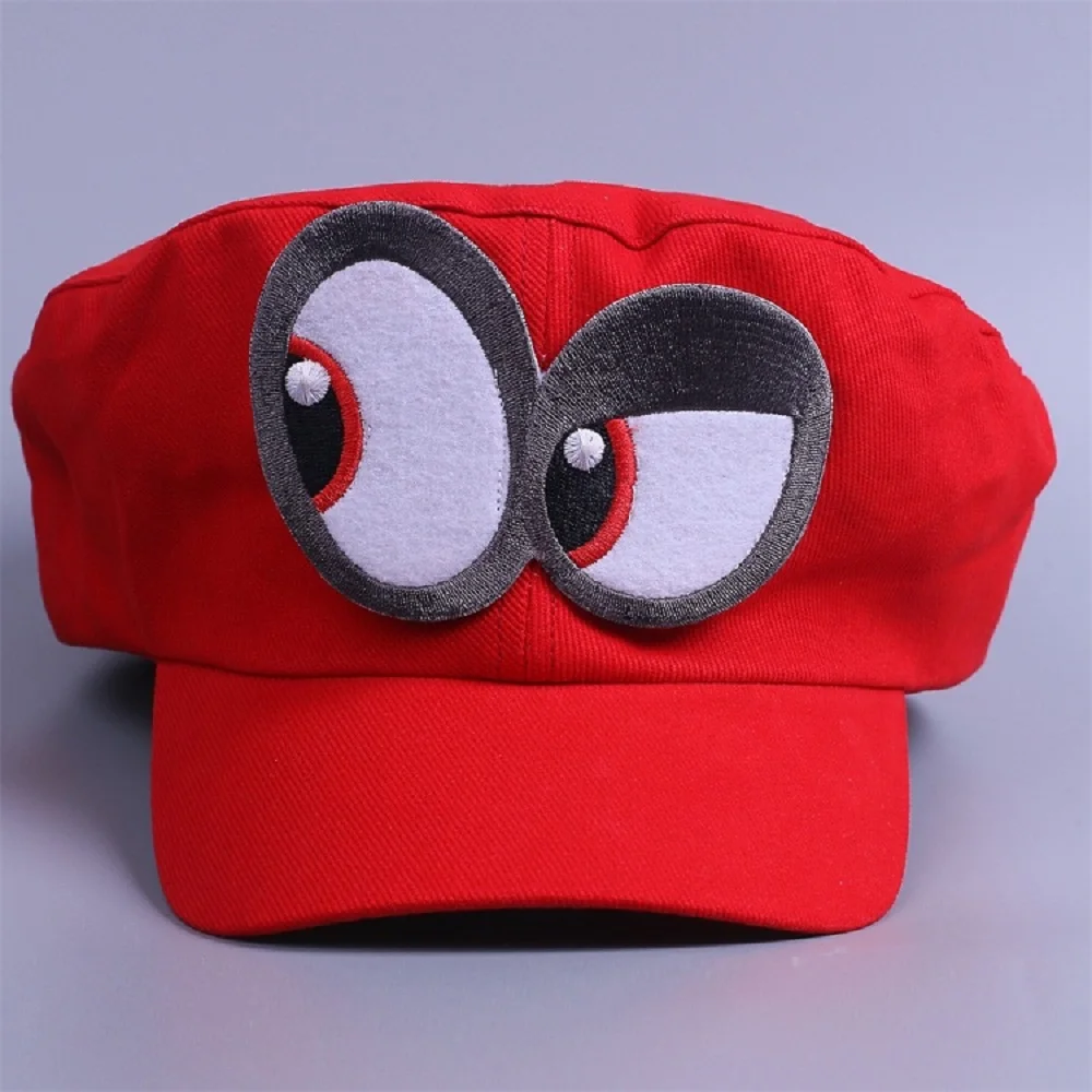 Шапка в стиле игры Super Mario Odyssey для взрослых и детей Кепка косплея ручной работы