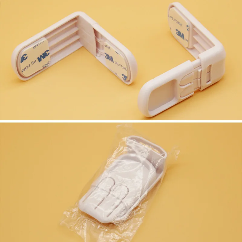Cabinet lock 4Pcs/lot from children safety products child protection door drawers lock convenient functional locks