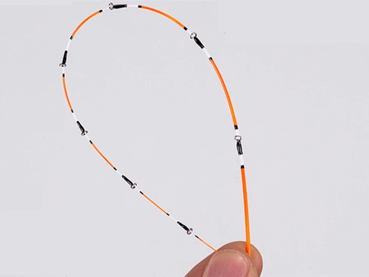 Fibra de Carbono Vara de Pesca Quente Micro Bestsellers Sólido Macio Ponta Chumbo Vara Telescópica 1.1 m 1.35 Viagem Isca Venda 18 High Quality Esporte e Lazer