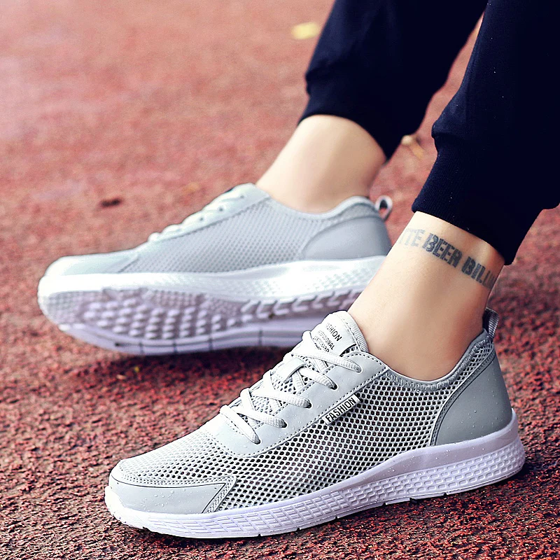 

SHARCPCLAW Casual Mesh Shoes New Arrivals Men Shoes High Quality Men Free Shipping Non-Slip Casual Shoes Sapatenis Masculino