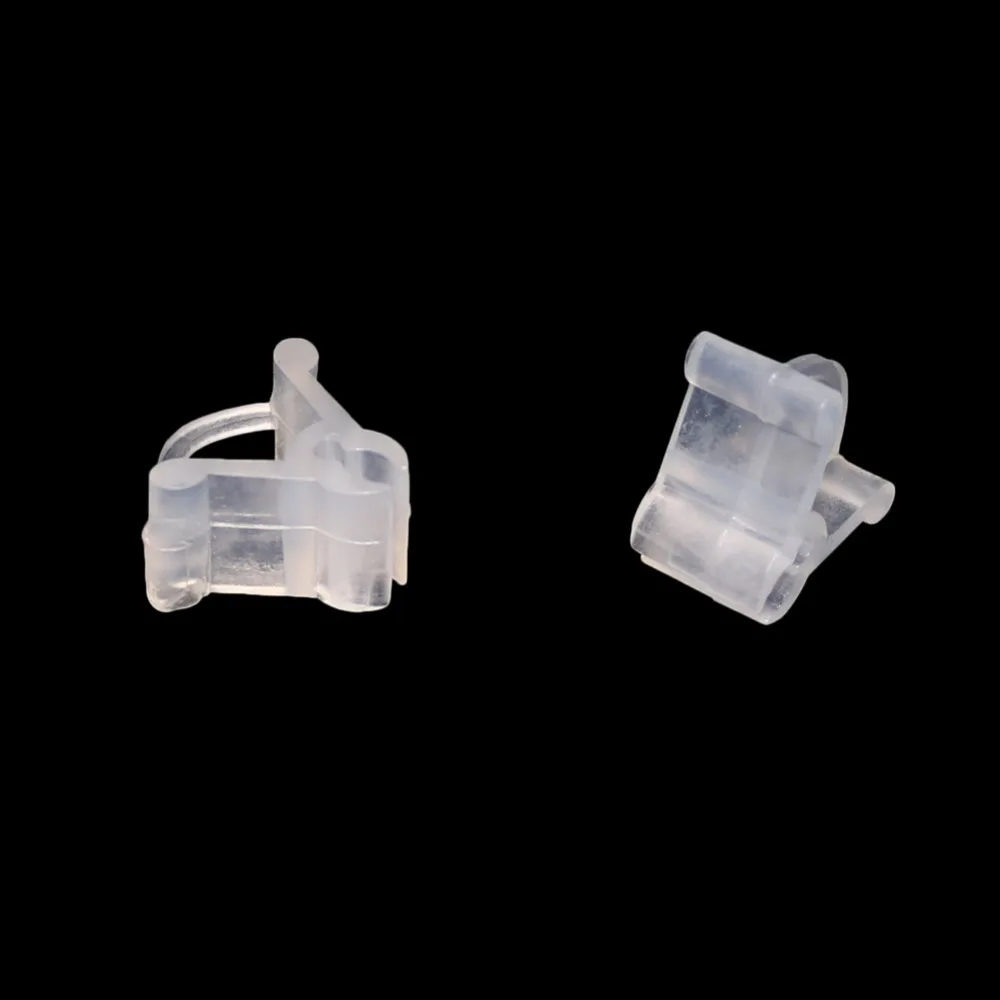 100 Pcs Plant Vine Fixed Clip Garden Planting Tool Plastic Grafting Retaining Clips Greenhouse Plant Vegetables Cultivation Tool
