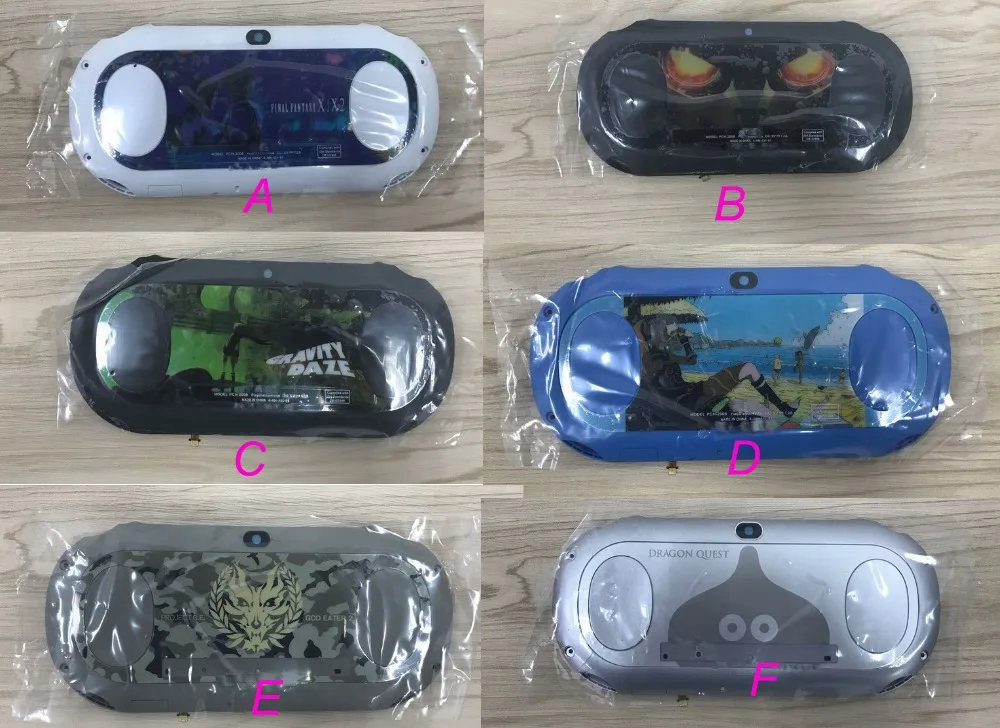 Ограниченная серия Оригинальные запасные части для задней крышки ps vita psv psvita 2000 PCH
