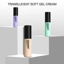 Новая свободная установка пудра для лица полупрозрачный контроль масла натуральный ингредиент установка крем 30 мл осветить Водонепроницаемый 3 цвета