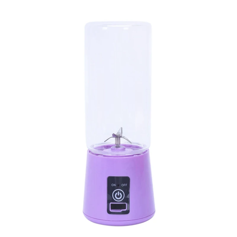 

420Ml Portable Juice Blender Usb Juicer Cup Multi-Function Fruit Mixer 4 Blade Mixing Machine Smoothies Baby Food