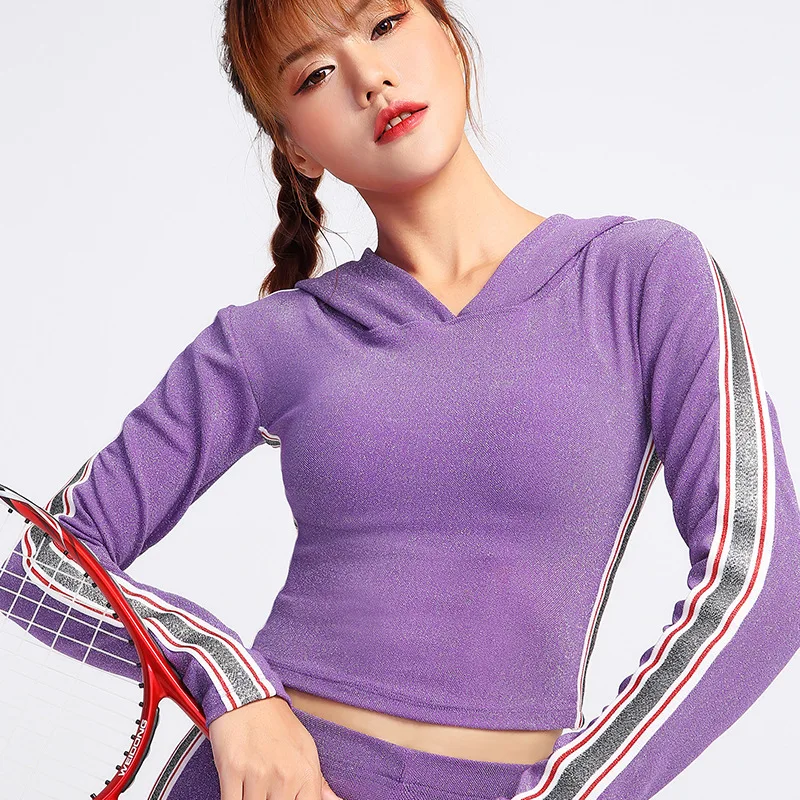 

Women Tracksuit Solid Yoga Set Running Fitness Jogging T-shirt Leggings Sports Suit Gym Sportswear Workout Clothes