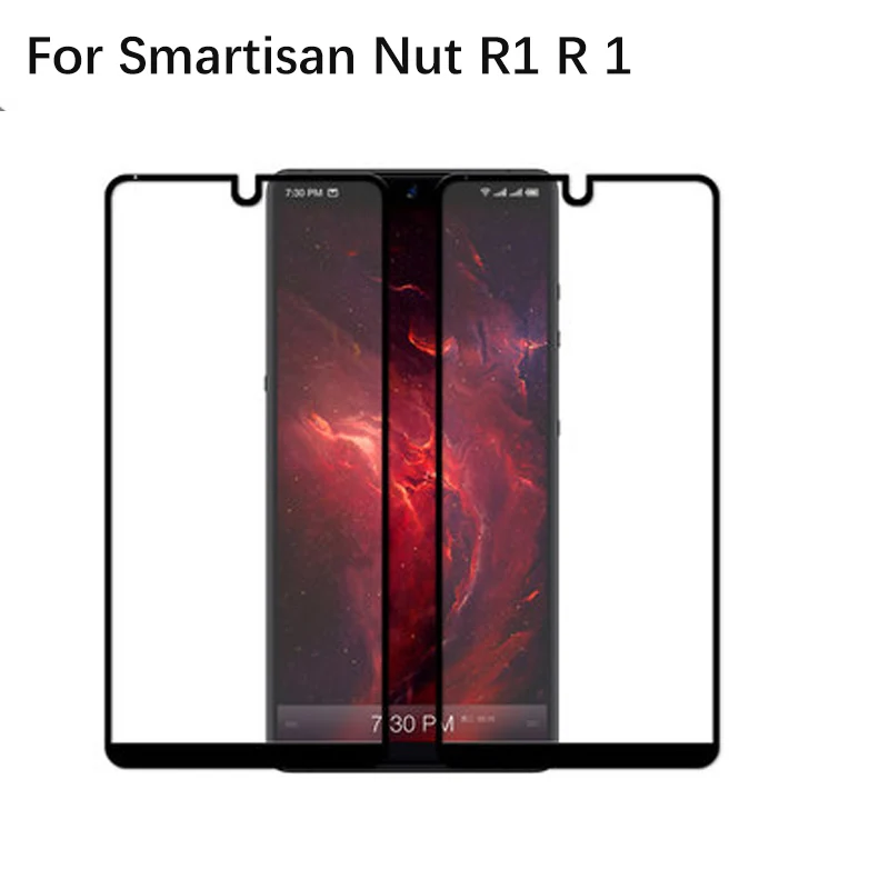 2PCS 9H Full Screen Protector 6.17inch For Smartisan Nut R1 R 1 Coverage Protective Film Tempered Glass NutR1 | Мобильные телефоны