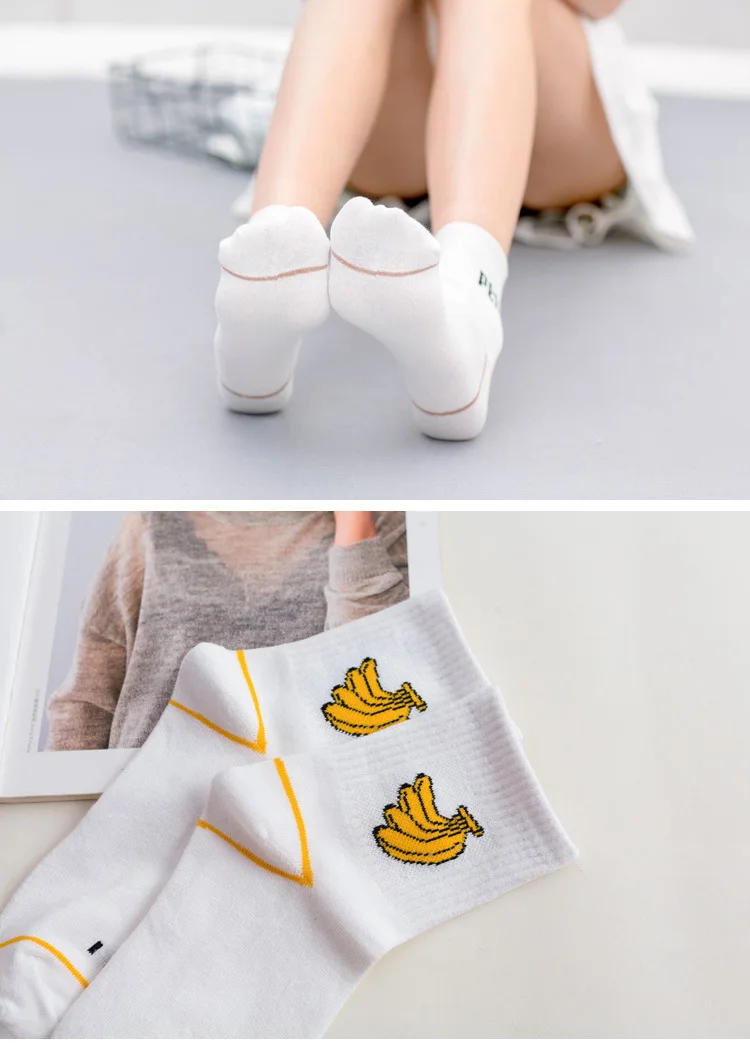 Jeseca Cartoon Animal Cute Short Socks for Women Harajuku Vintage Streetwear Ankle Sox Cotton Soft Japanese Kawaii Students Sock